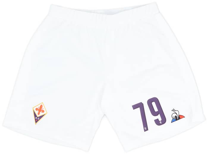 2019-20 Fiorentina Player Issue Away Shorts # - 6/10