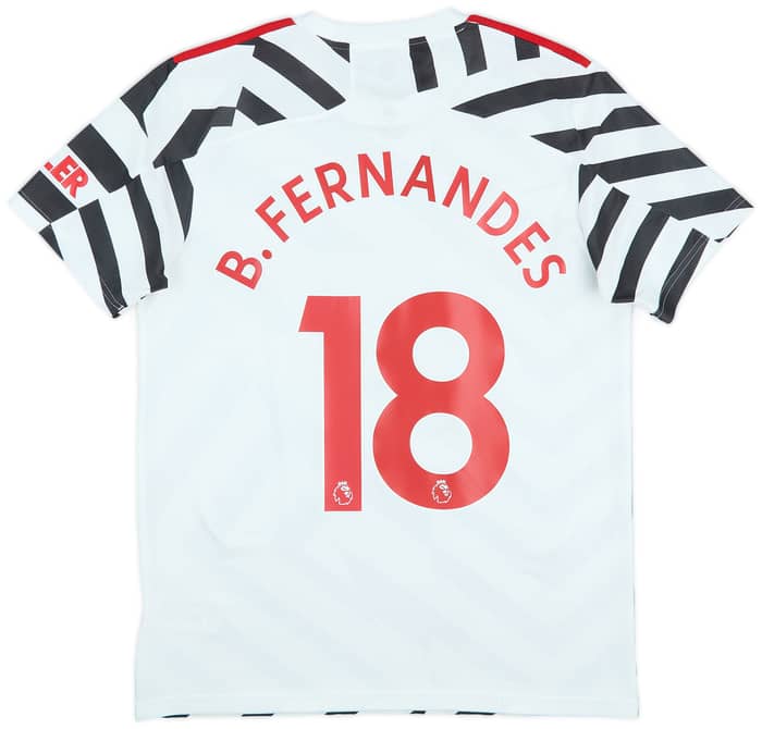 2020-21 Manchester United Third Shirt B.Fernandes #18 - 7/10 - (M)