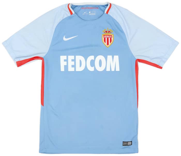 2017-18 Monaco Away Shirt Falcao #9 - 7/10 - (S)