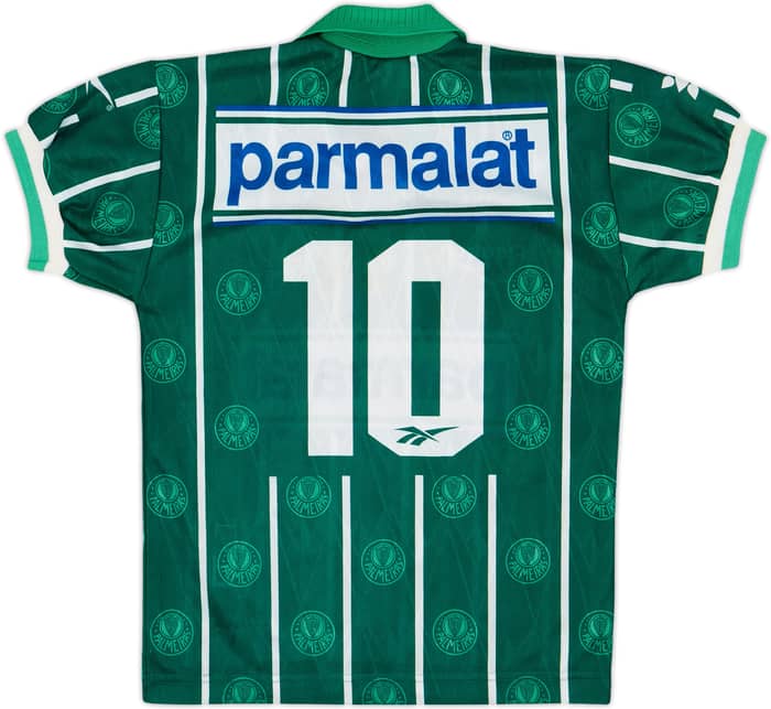 1996 Palmeiras 'Campeonato Paulista' Home Shirt #10 - 8/10 - (L.Boys)