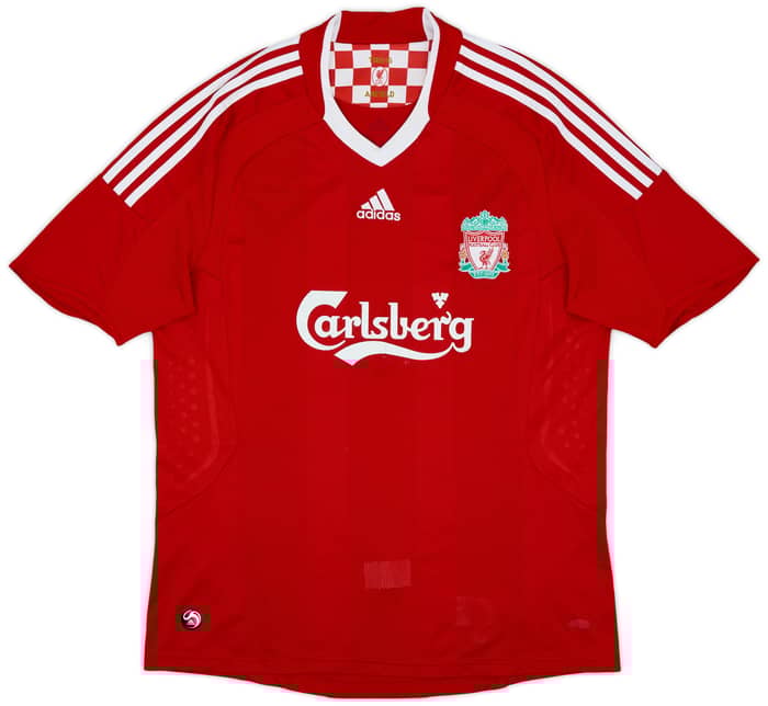 2008-10 Liverpool Home Shirt Torres #9 - 7/10 - (L)