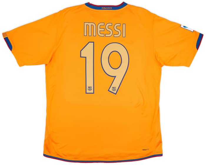 2006-08 Barcelona Away Shirt Messi #19 - 9/10 - (L)