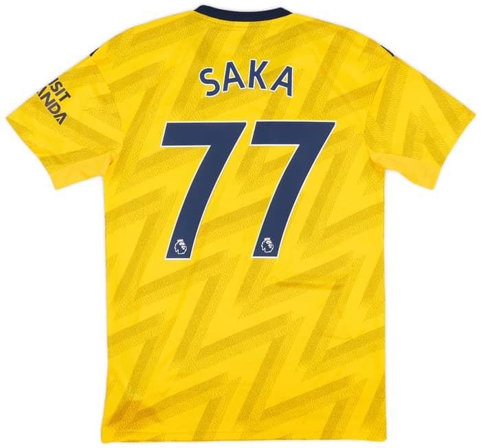 2019-20 Arsenal Away Shirt Saka #77 - 10/10 - (S)