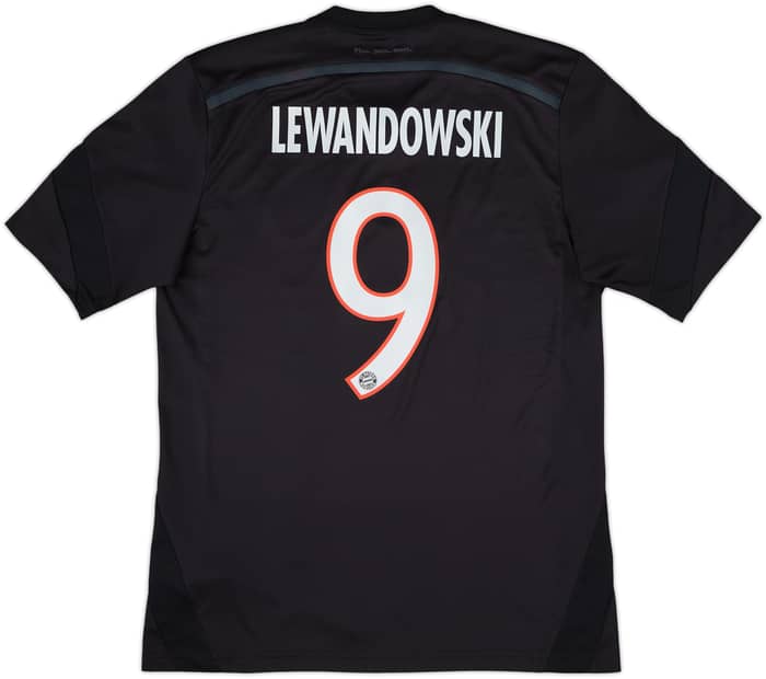 2014-15 Bayern Munich Third Shirt Lewandowski #9 - 8/10 - (M)