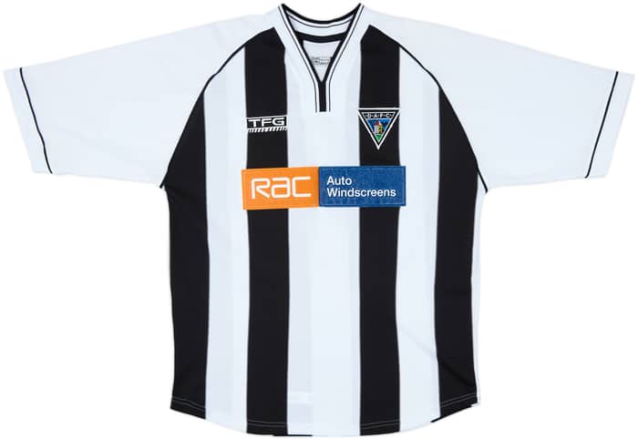 2001-02 Dunfermline Home Shirt Thomson #6 - 6/10 - (L)