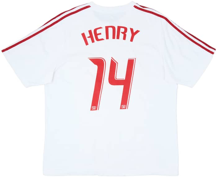 2010-11 New York Red Bulls adidas Cotton Tee Henry #14 - 8/10 - (XL)