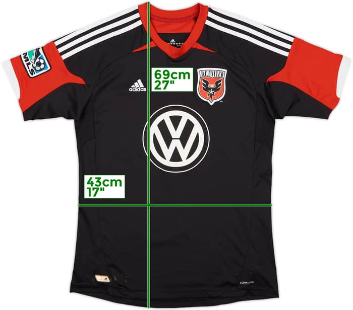 2012-13 DC United Home Shirt - 5/10 - (XL.Boys)