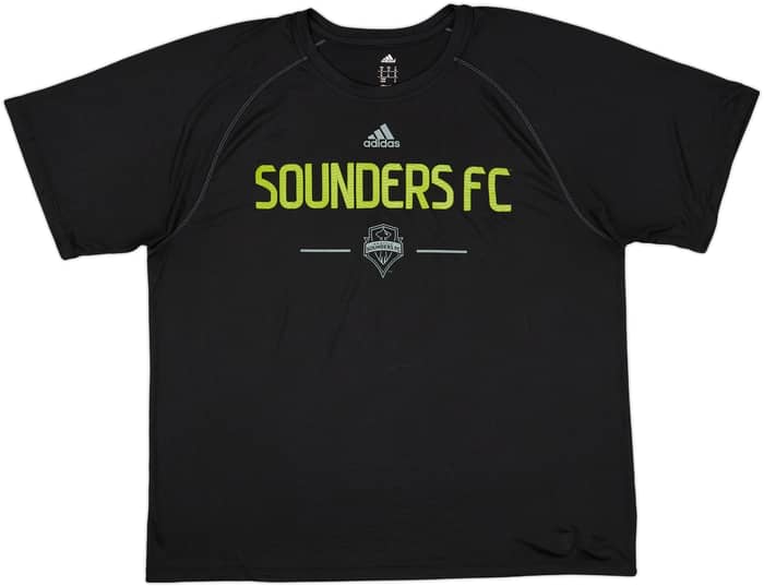 2013 Seattle Sounders adidas Cotton T-Shirt - 8/10 - (M)