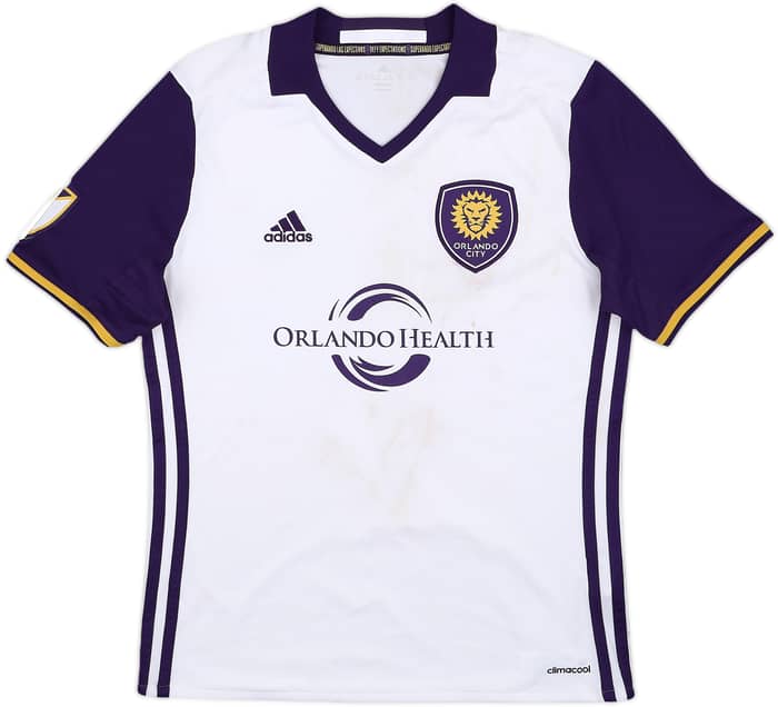 2016 Orlando City Away Shirt - 3/10 - (L.Boys)