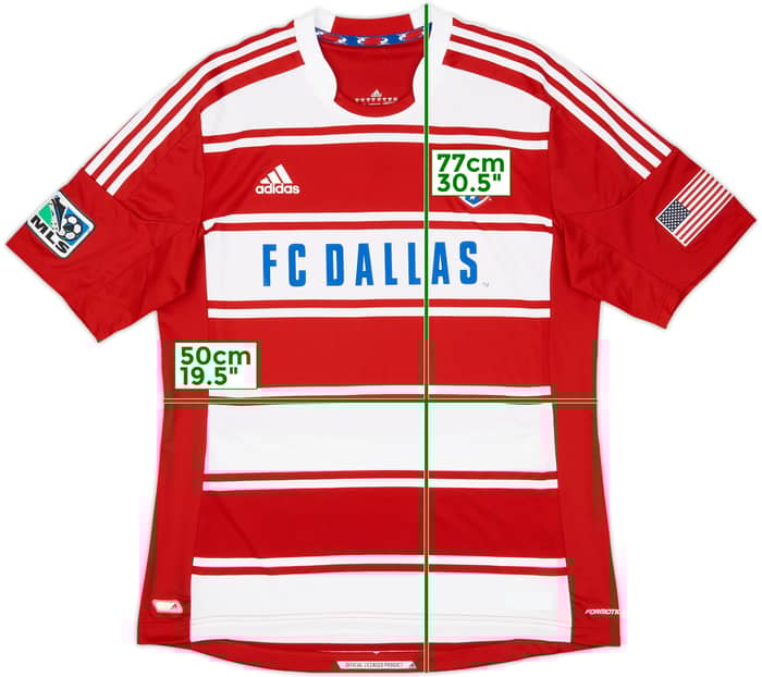 2012-14 FC Dallas Home Shirt - 8/10 - (XL)