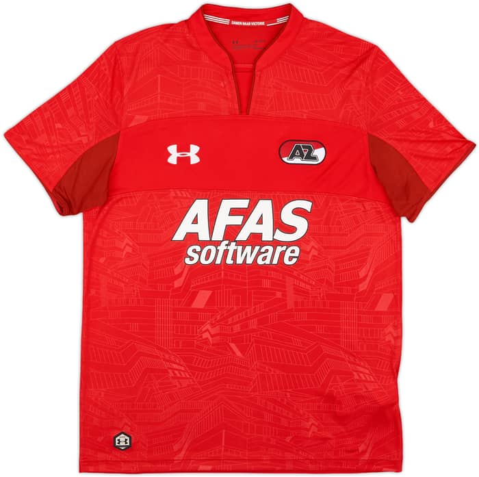 2018-19 AZ Alkmaar Signed Home Shirt Maher #26 - 9/10 - (L)