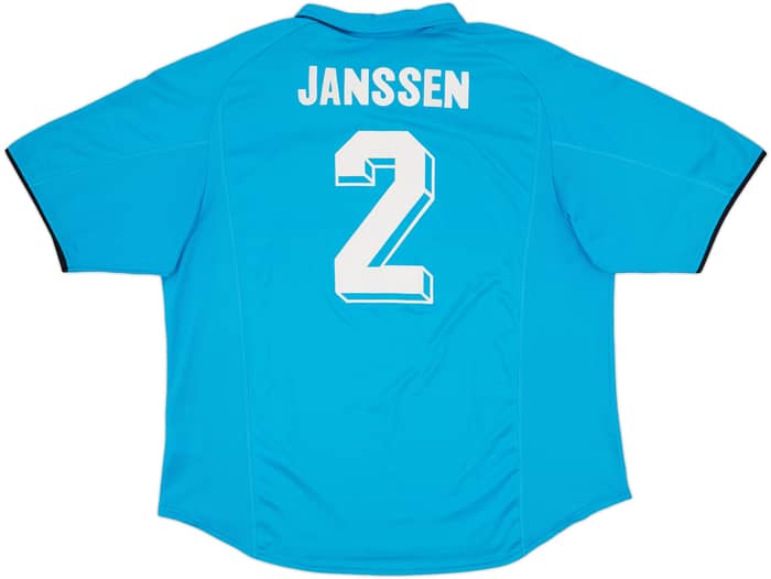 2001-02 PSV Away Shirt Janssen #2 - 8/10 - (XL)