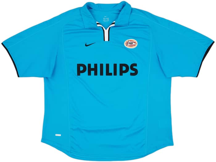 2001-02 PSV Away Shirt Janssen #2 - 8/10 - (XL)