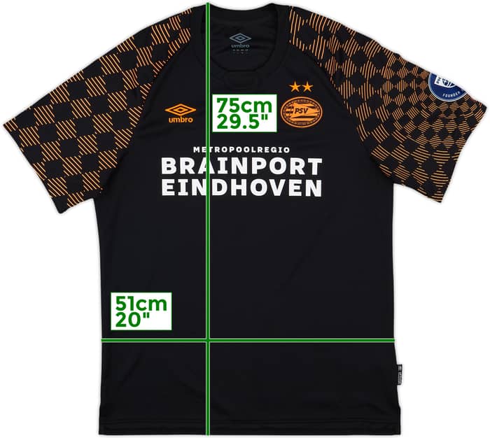 2019-20 PSV Away Shirt - 9/10 - (L)
