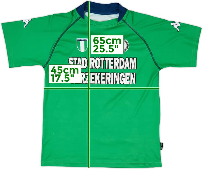 2002-03 Feyenoord Away Basic Shirt - 6/10 - (XL.Boys)