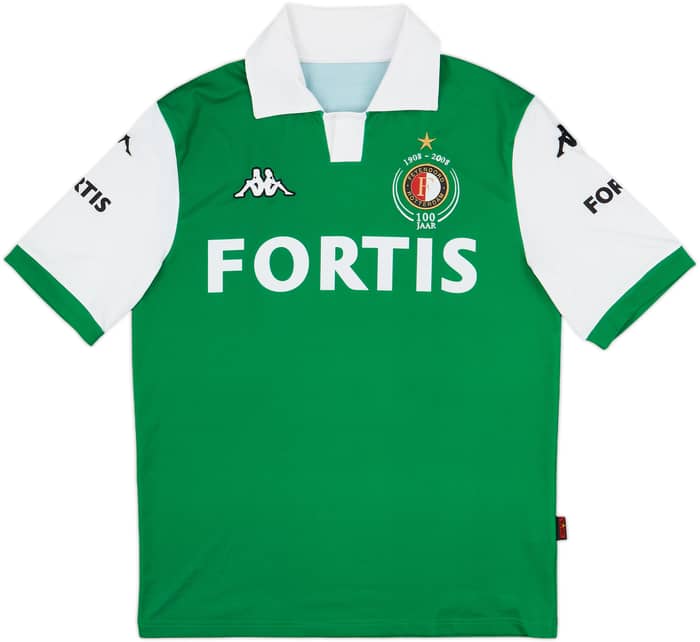 2008-09 Feyenoord Centenary Away Shirt Scholtens #11 - 9/10 - (L)