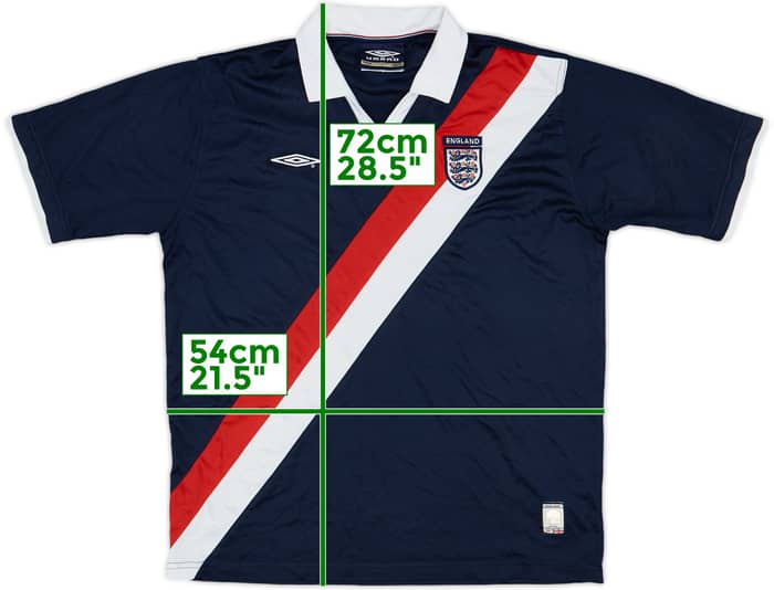 2002-04 England Umbro Drill Top - 6/10 - (M)