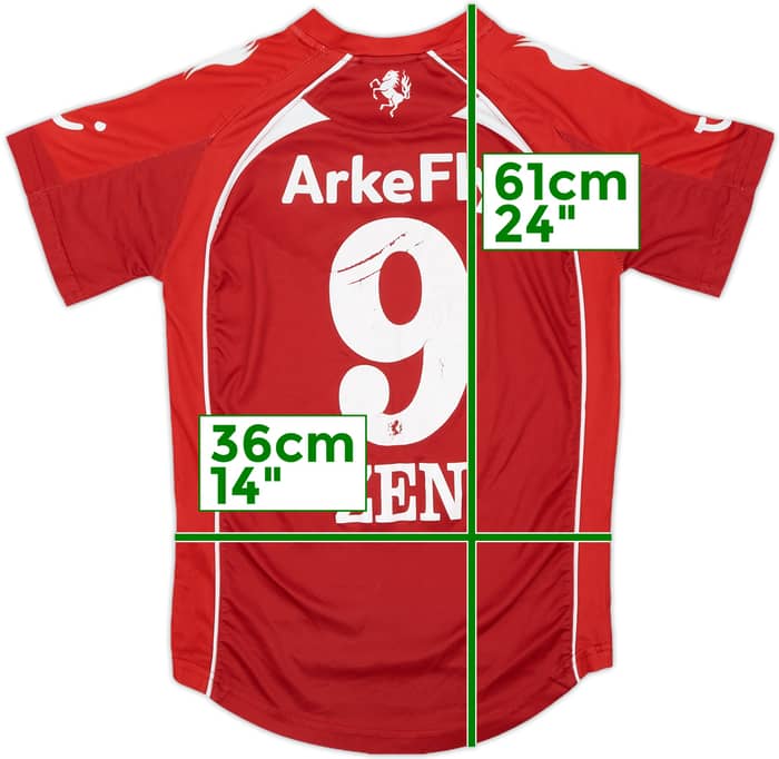 2011-12 FC Twente Home Shirt Zen #9 - 5/10 - (S.Boys)