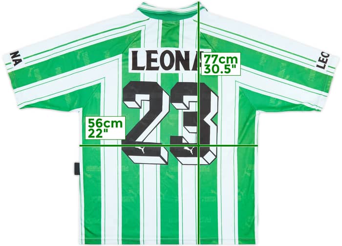 1997 Atletico Nacional Match Issue Home Shirt #23
