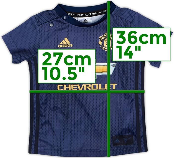 2018-19 Manchester United Third Shirt - 9/10 - (9-12 Months)