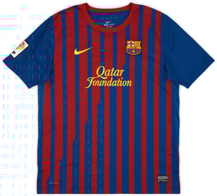 2011-12 Barcelona Home Shirt - 8/10 - (XL.Boys)