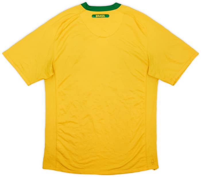 2010-11 Brazil Home Shirt - 4/10 - (S)