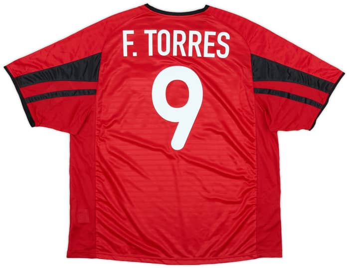 2001-02 Atletico Madrid Away Shirt F.Torres #9 (XL)