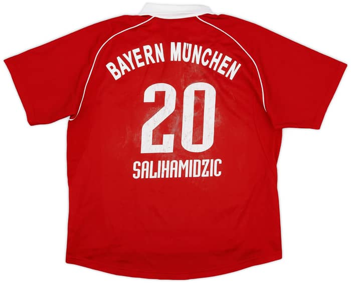 2005-06 Bayern Munich Home Shirt Salihamidzic #20 - 5/10 - (L.Boys)