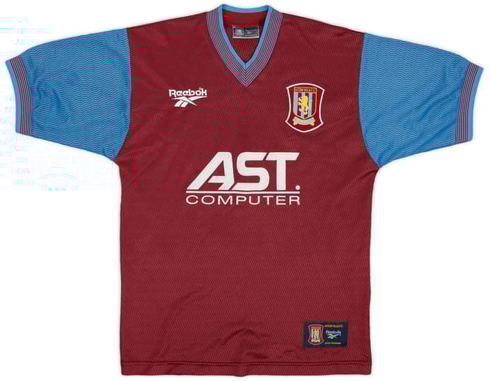 1997-98 Aston Villa Home Shirt Ehiogu #5 - 9/10 - (S)