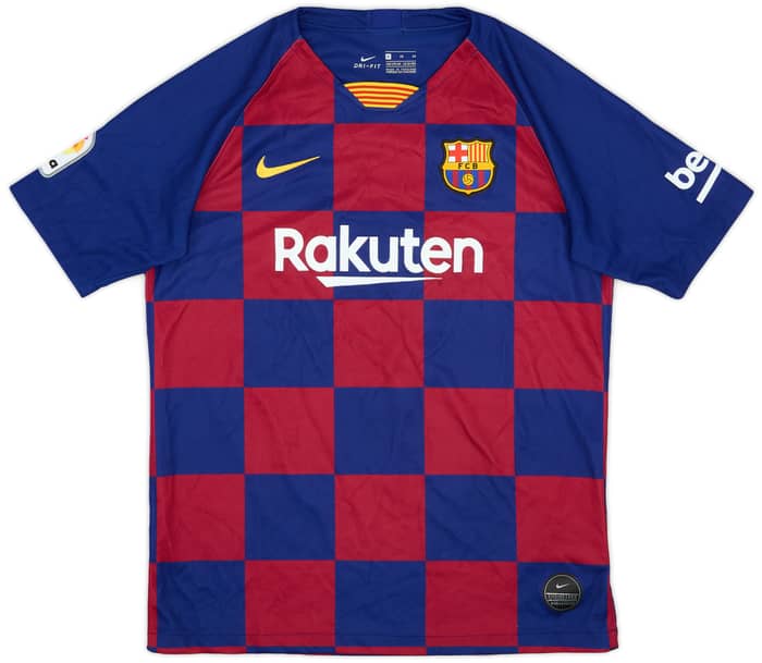2019-20 Barcelona Home Shirt - 7/10 - (XL.Boys)