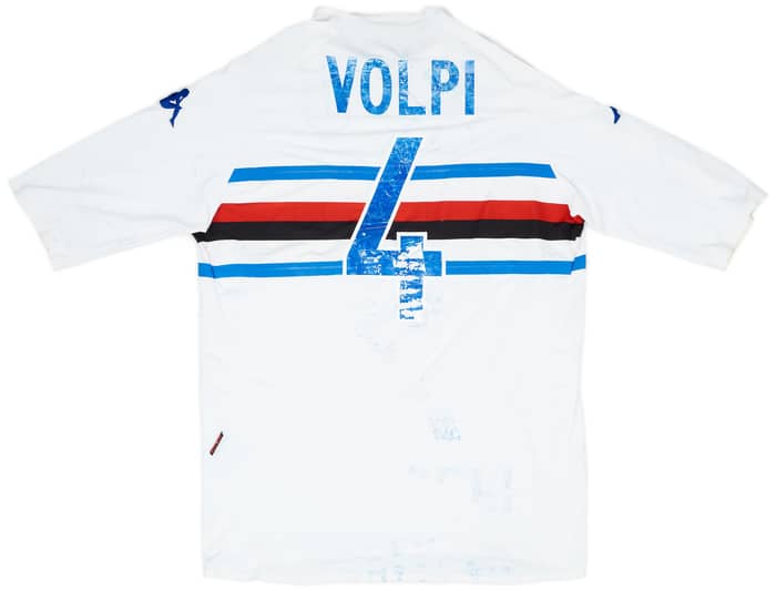 2006-07 Sampdoria Player Issue Away Shirt Volpi #4 - 3/10 - (XXL)