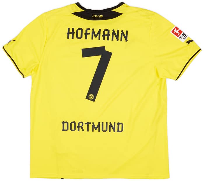 2013-14 Borussia Dortmund 'DFB Pokal Finale' Home Shirt Hofmann #7 - 9/10 - (XXL)