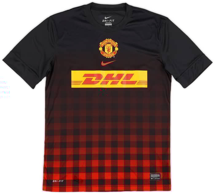 2013-14 Manchester United Nike Training Shirt - 8/10 - (M)