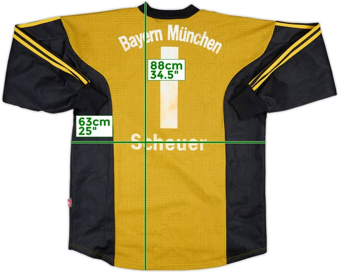 1998-99 Bayern Munich II Match Issue GK Shirt Scheuer #1