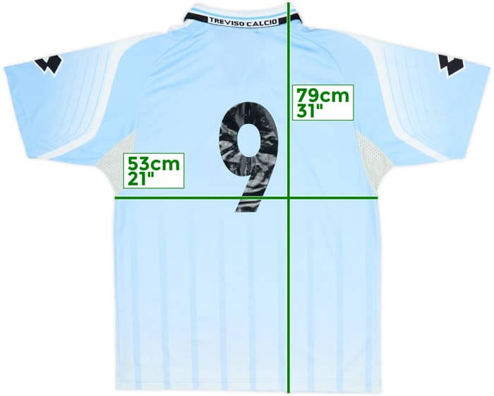 2000-01 Treviso Home Shirt #9 - 7/10 - (L)