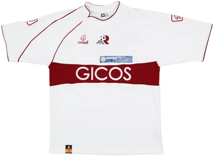 2005-06 Reggina Away Shirt Carobbio #22 - 5/10 - (XL)