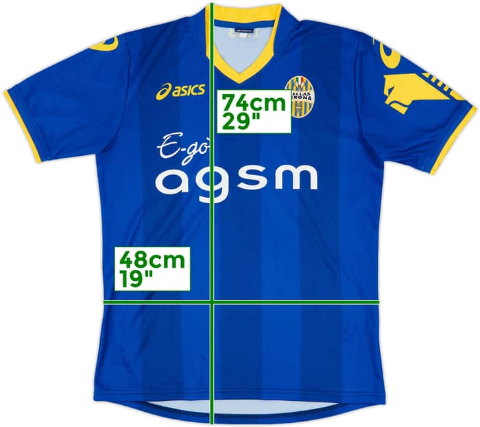2012-13 Hellas Verona Home Shirt - 8/10 - (M)