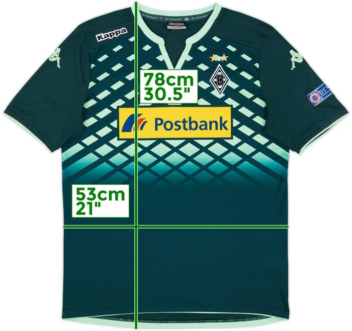2015-16 Borussia Monchengladbach Away Shirt - 7/10 - (L)