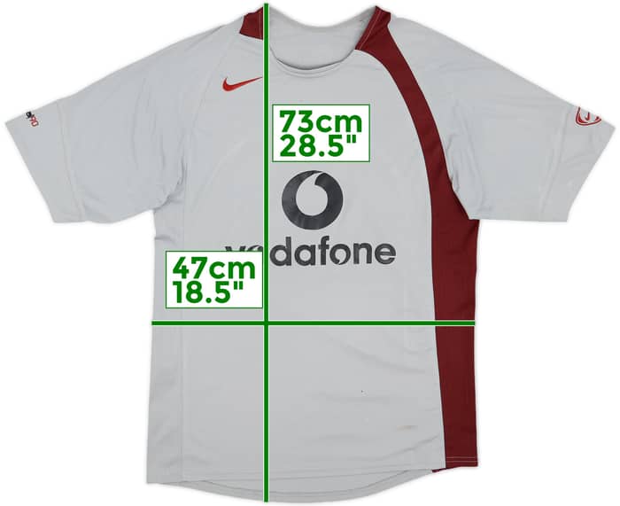 2004-05 Manchester United Nike Training Shirt - 5/10 - (M)