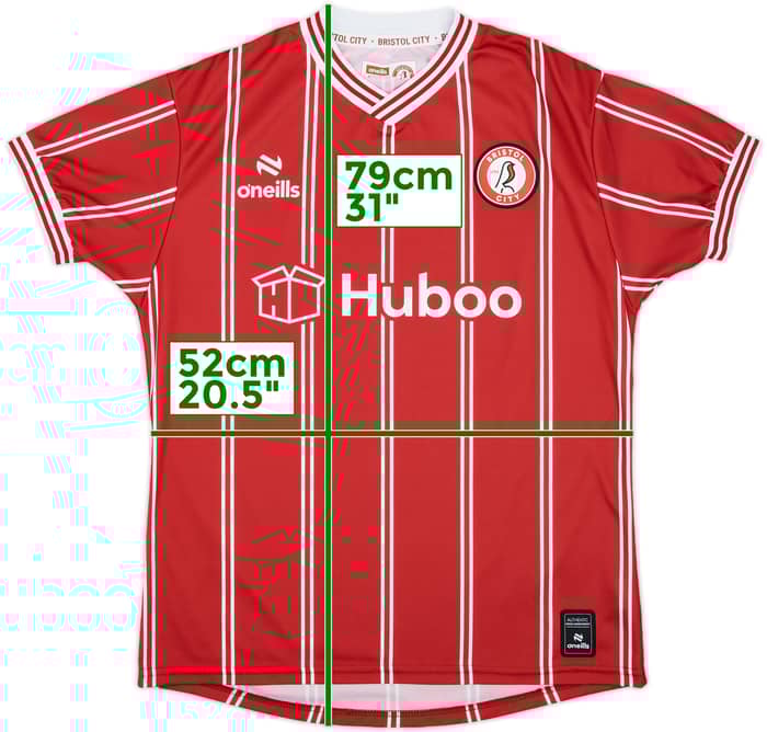 2023-24 Bristol City Home Shirt - 10/10 - (L)