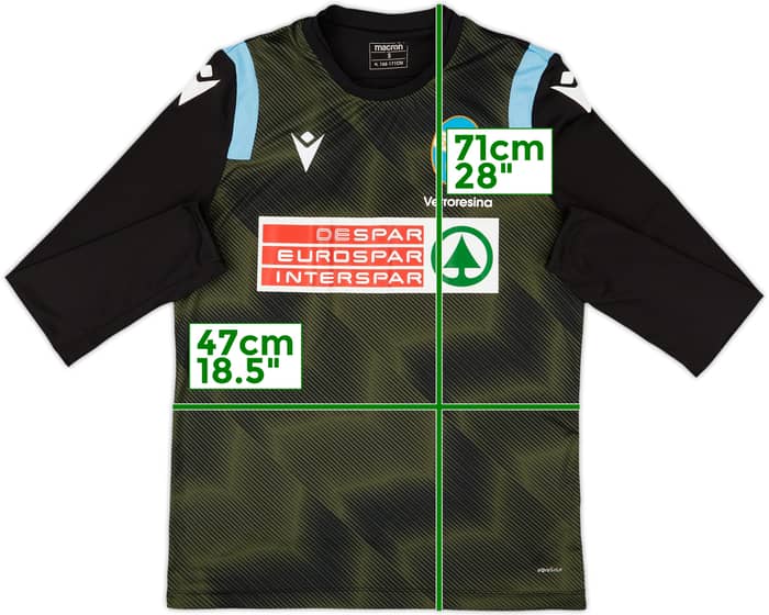 2019-20 SPAL Macron Training L/S Shirt - 7/10 - (S)