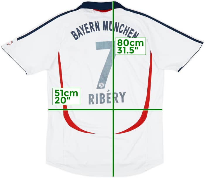 2006-07 Bayern Munich Away Shirt Ribery #7 - 4/10 - (L)