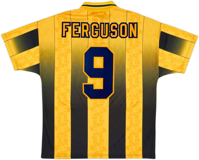 1996-98 Everton Away Shirt Ferguson #9 - 6/10 - (L)