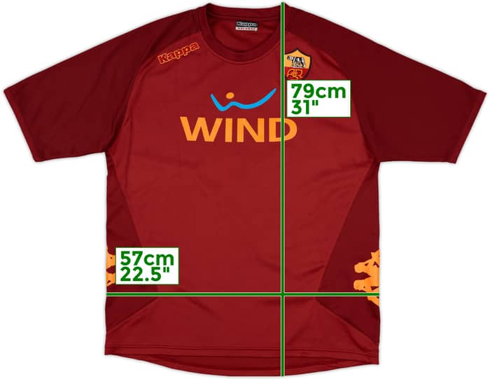 配送員設置 2012-13 Roma Kappa Training Shirt - 5/10 - (XXL) ウェア