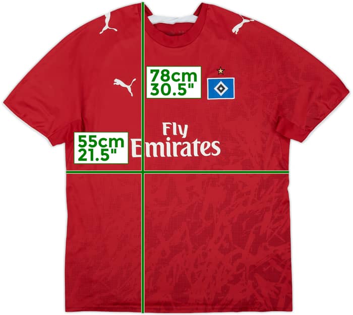 2006-07 Hamburg Third Shirt - 5/10 - (XL)