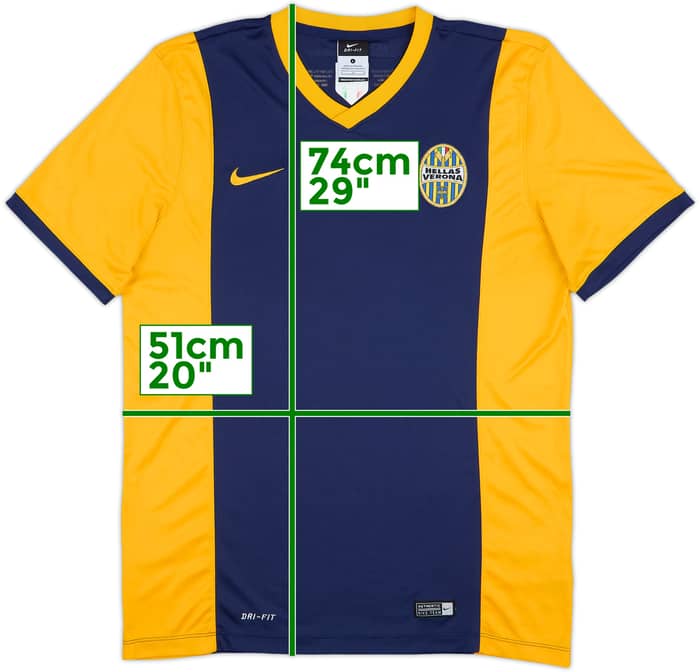 2014-15 Hellas Verona Home Shirt - 6/10 - (L)