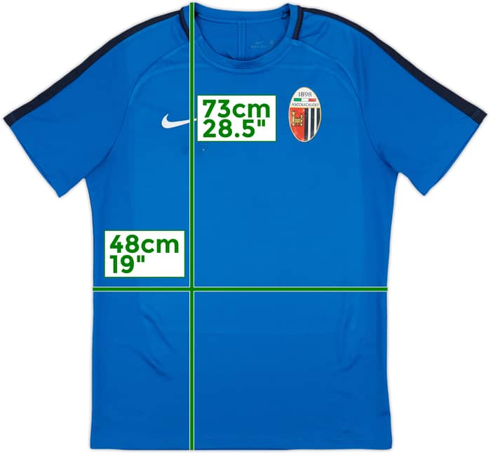 2017-18 Ascoli Nike Training Shirt - 6/10 - (L)