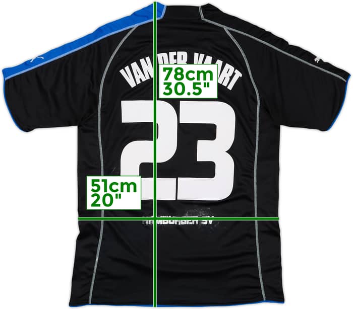 2005-06 Hamburg Away Shirt Van Der Vaart #23 - 6/10 - (L)