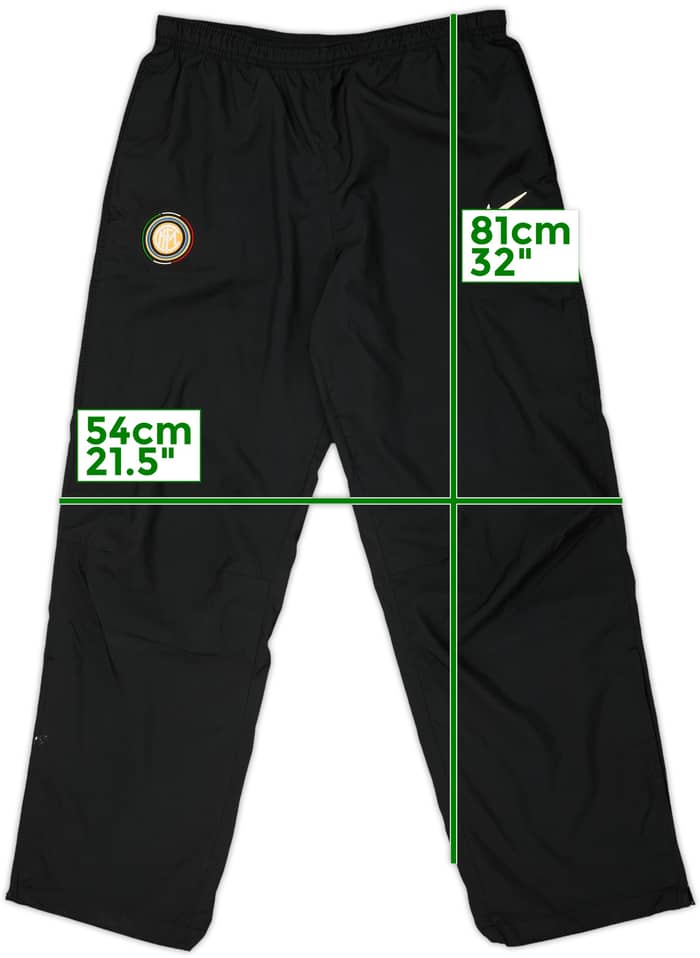2009-10 Inter Milan Nike Track Pants/Bottoms - 5/10 - (L)