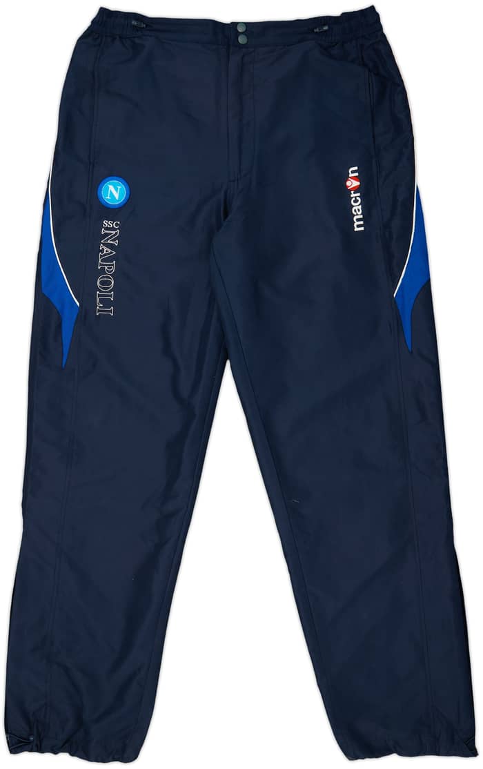 2010-11 Napoli Macron Track Pants/Bottoms - 8/10 - (XXL)
